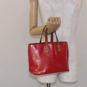 LOUIS VUITTON Monogram Vernis Reade PM Hand Bag Fran Boise M9132F LV Auth 140167